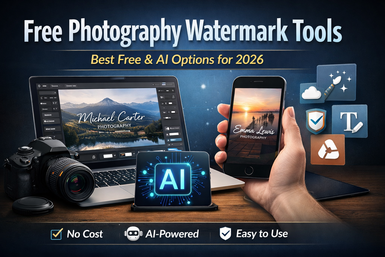 6 Free Photography Watermark Tools (2026): Best AI Tools for ...