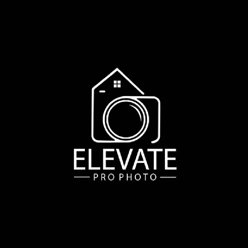 Single line camera outline logo idea for photographers